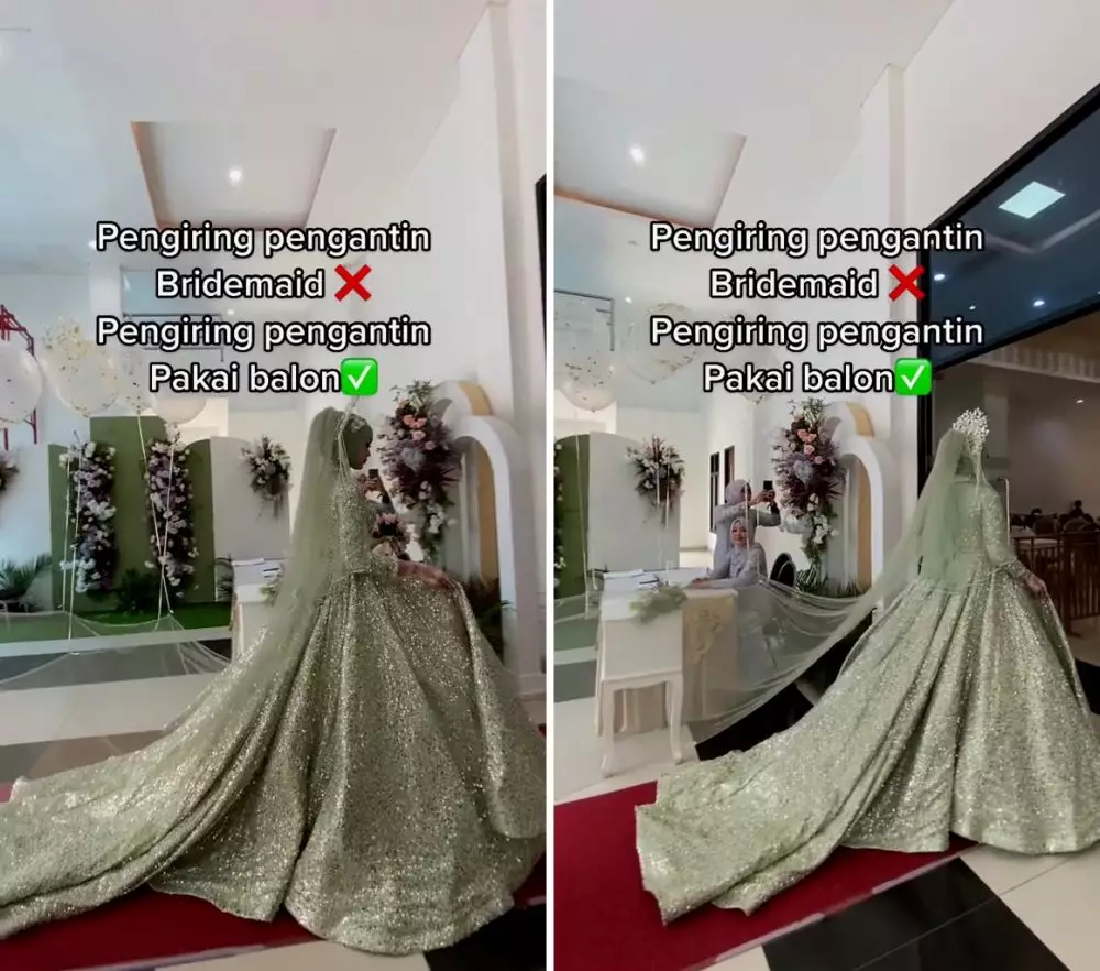 pengiring pengantin © TikTok