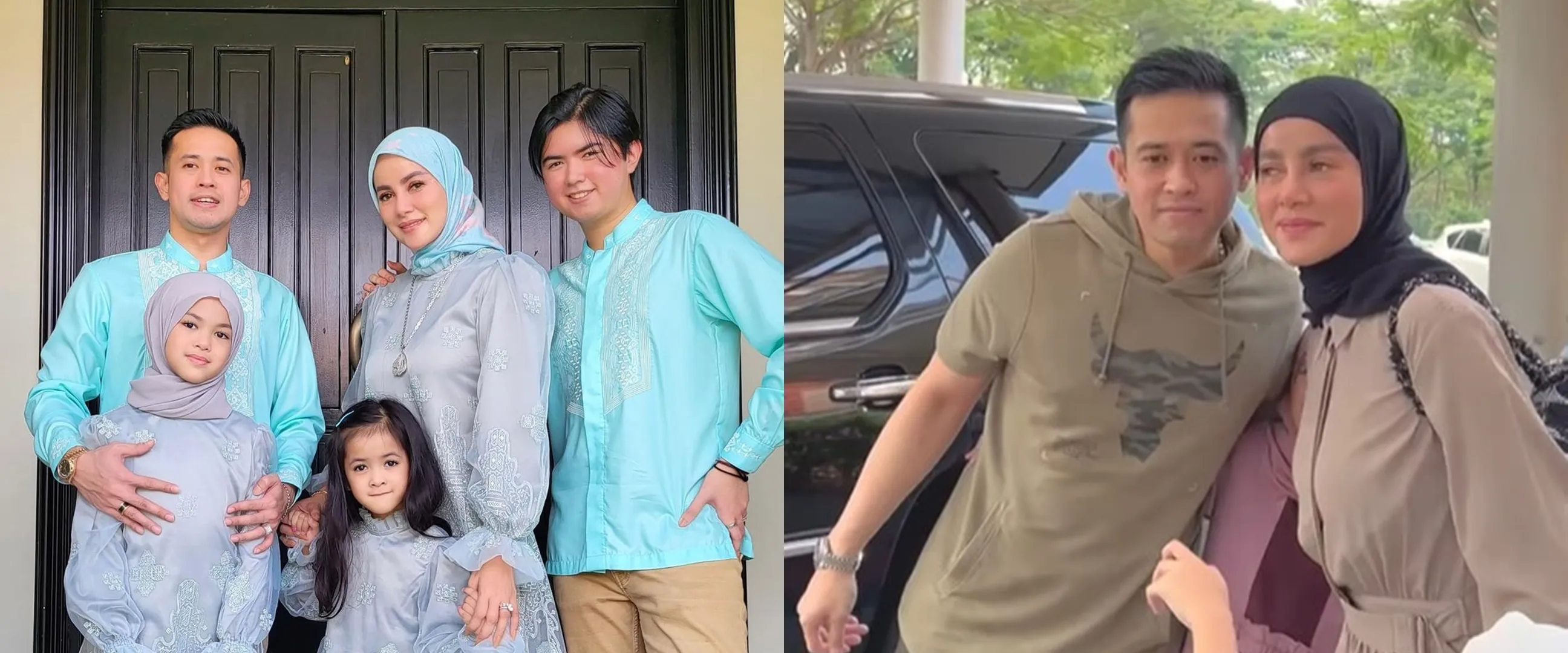 8 Potret Olla Ramlan & Aufar Hutapea kompak dampingi anak sekolah usai cerai, ramai didoakan rujuk