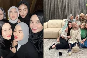 9 Momen arisan geng seleb Mamayu, kehadiran Aaliyah Massaid jadi sorotan