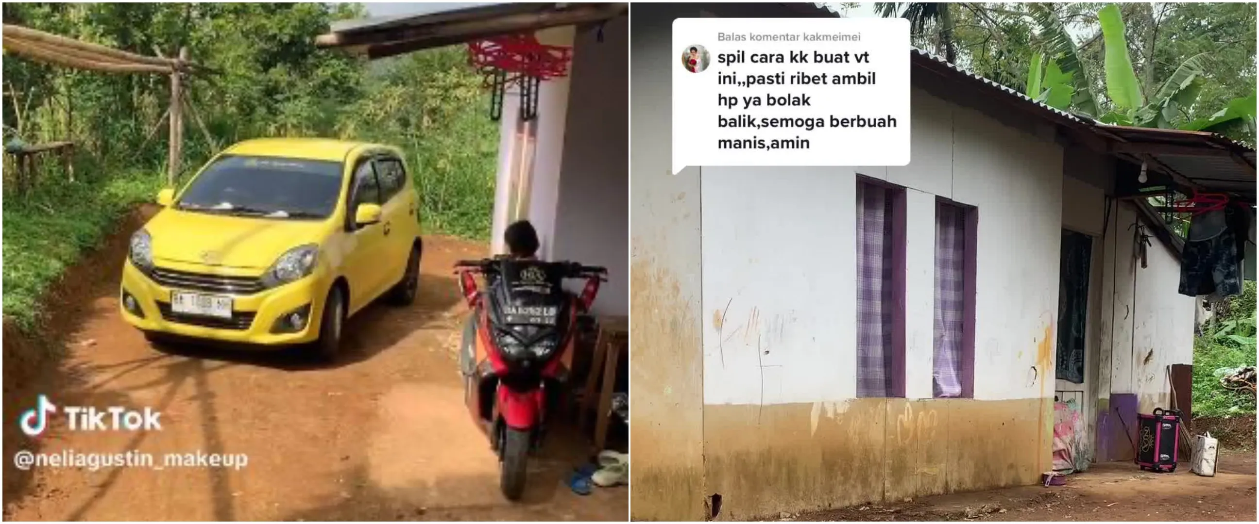 Wanita dihina mobil elit rumah sulit, 11 potret huniannya berdinding triplek ini dalamnya bikin salfok