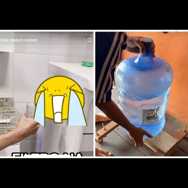 Aksi pria mengubah air galon jadi dingin ini bikin melongo sekaligus senyum lebar