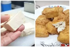 Cuma pakai 2 bahan, ini trik bikin tahu homemade agar lembut, enak, dan nggak asam