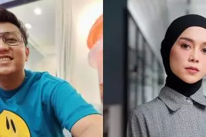 Momen akrab 8 pedangdut bareng mantan pasangan, Denny Caknan dan Happy Asmara akrab bak bestie