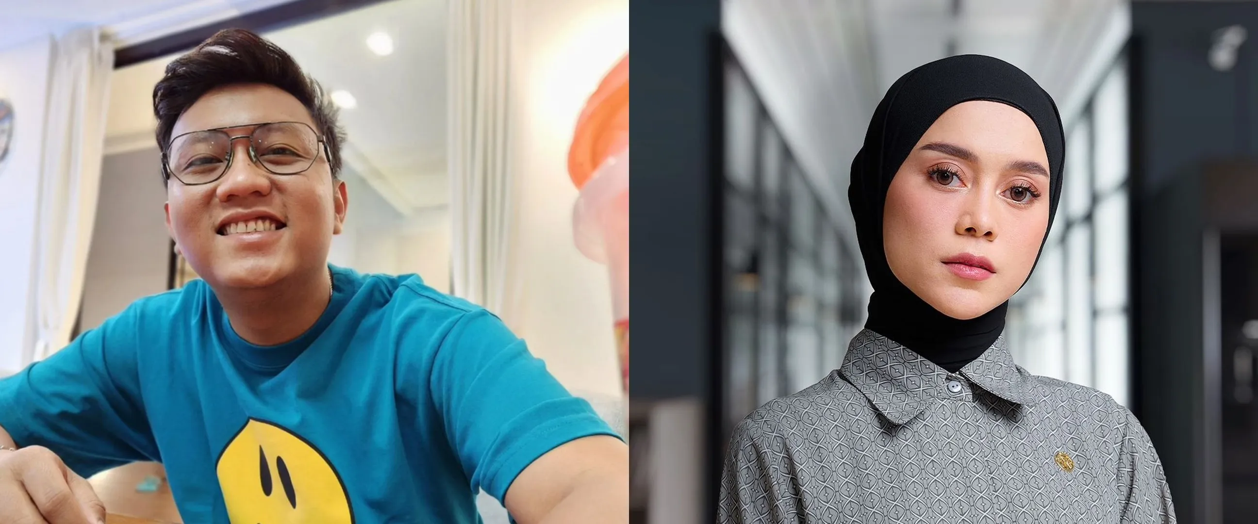 Momen akrab 8 pedangdut bareng mantan pasangan, Denny Caknan dan Happy Asmara akrab bak bestie