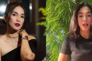 Momen Ussy Sulistiawaty tak gengsi makan di warteg pinggir jalan, porsi makannya bikin fans kaget