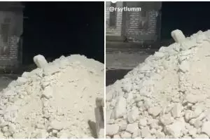 Pria ini berangkat nguli pakai baju anak perempuannya, potretnya bikin nggak habis pikir