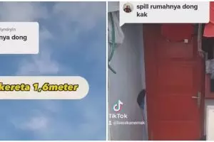 Berasa tinggal di gang sempit, 11 potret interior rumah lebar 1,6 meter ini bikin salfok