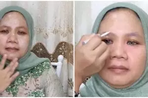 Dirias MUA untuk khitanan anak, hasilnya manglingi bak pengantin baru, nostalgia jadi manten lagi