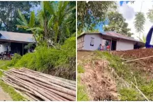 MUA ini dicemooh mobil elit rumah sulit, ini 11 potret rumahnya berdinding triplek ada di atas bukit