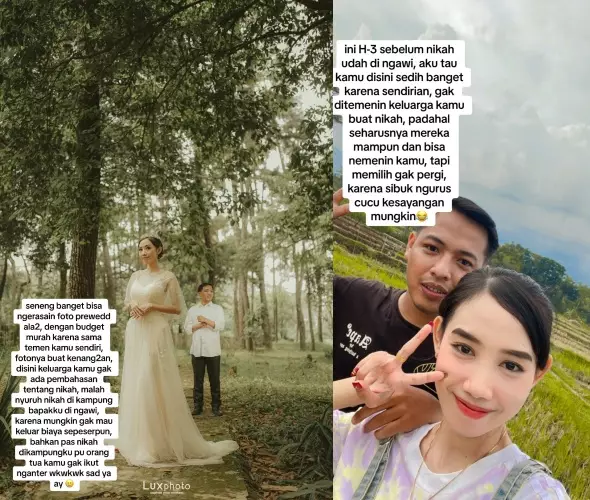 wanita punya suami generasi sandwich © TikTok