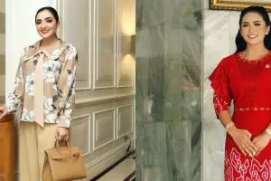 11 Beda gaya Ashanty dan Krisdayanti saat remaja, warganet takjub kemiripan wajahnya