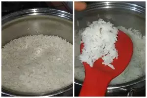 Trik atasi nasi kurang matang agar berubah pulen, simpel tanpa panci kukus atau rice cooker