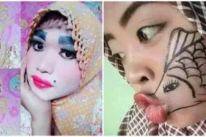 Hidup lagi capek-capeknya, 11 potret kocak makeup gagal ini bikin cowok-cowok senyum kecut