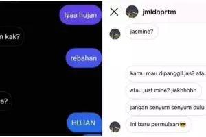 11 Chat lucu PDKT ini bikin geregetan pol, rasanya mending ngobrol sama tembok