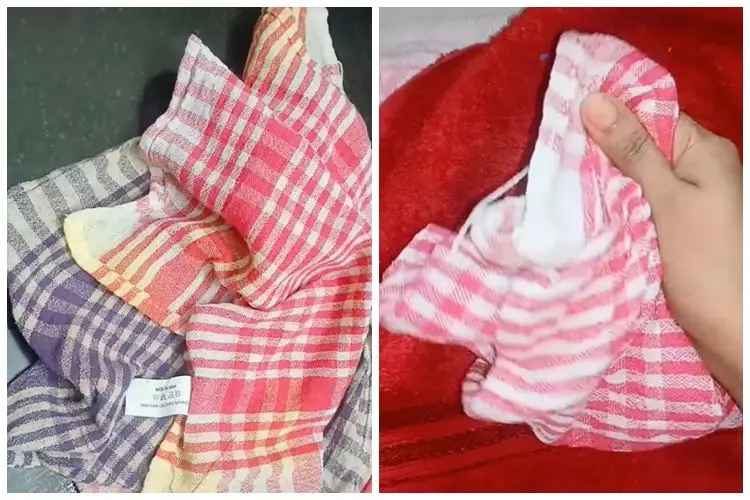 Trik mencuci lap dapur yang bau dan berminyak, auto bersih kesat walau tanpa baking soda