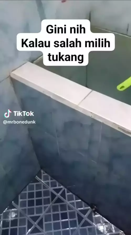 Salah desain jamban pada toilet © TikTok