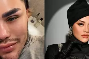 Gaya 11 seleb ikutan pakai filter Bold Glamour, paras Aurel Hermansyah disebut mirip Ivan Gunawan