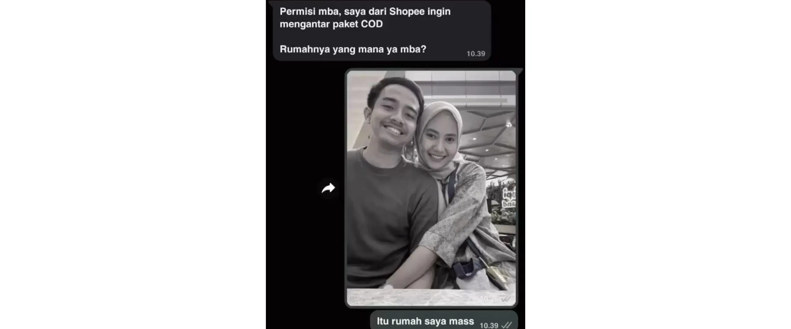 11 Chat lucu jawaban customer ditanya alamat rumah ini absurdnya bikin kurir pengin mengakhiri karier