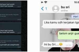 11 Chat lucu guru dan pelajar kelewat absurd ini niscaya bikin wali murid menangis pas lihat