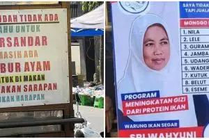 Trik marketingnya nyeleneh pol, 11 tulisan lucu di warung ini bikin geleng kepala