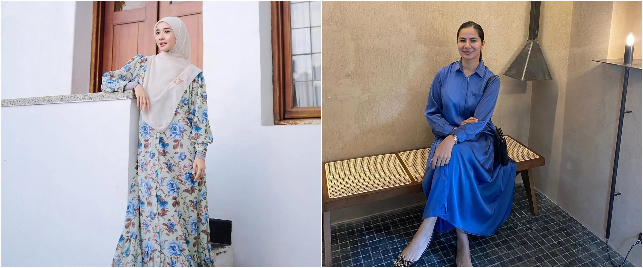 Sama-sama menaklukkan hati Engku Emran, intip 9 adu gaya Noor Nabila dan Laudya Cynthia Bella
