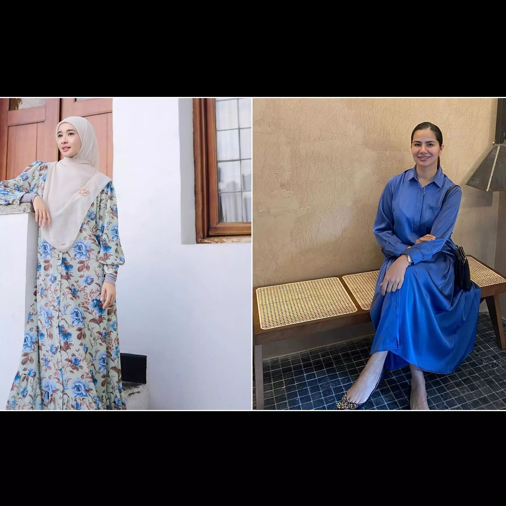 Sama-sama menaklukkan hati Engku Emran, intip 9 adu gaya Noor Nabila dan Laudya Cynthia Bella