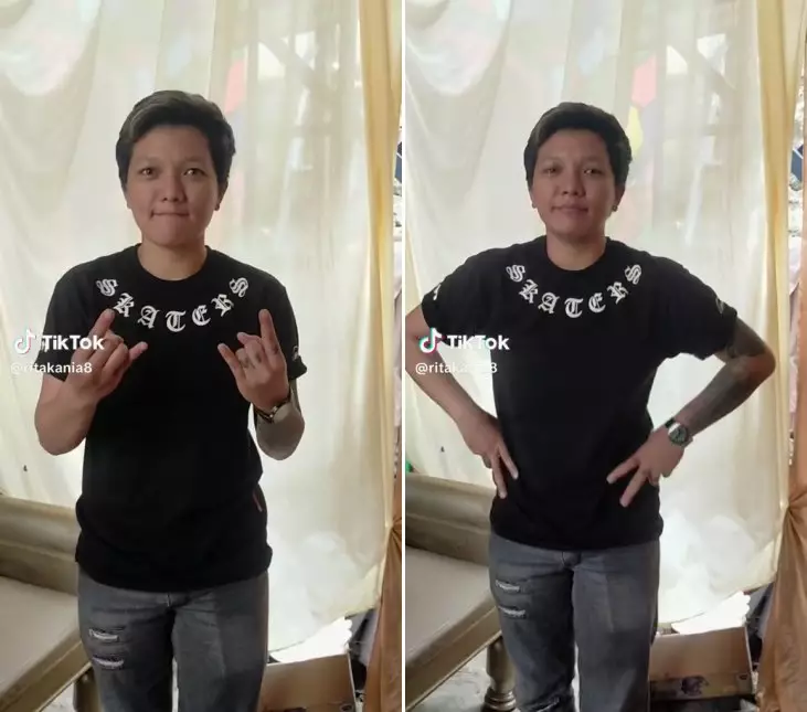 makeup pengantin tomboi © TikTok