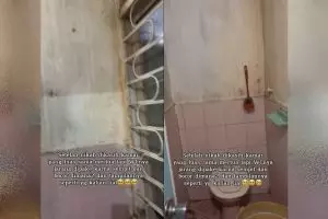 9 Potret kamar mandi buluk di rumah mertua disulap apik ala hotel, inovasi kuli bangunannya kreatif