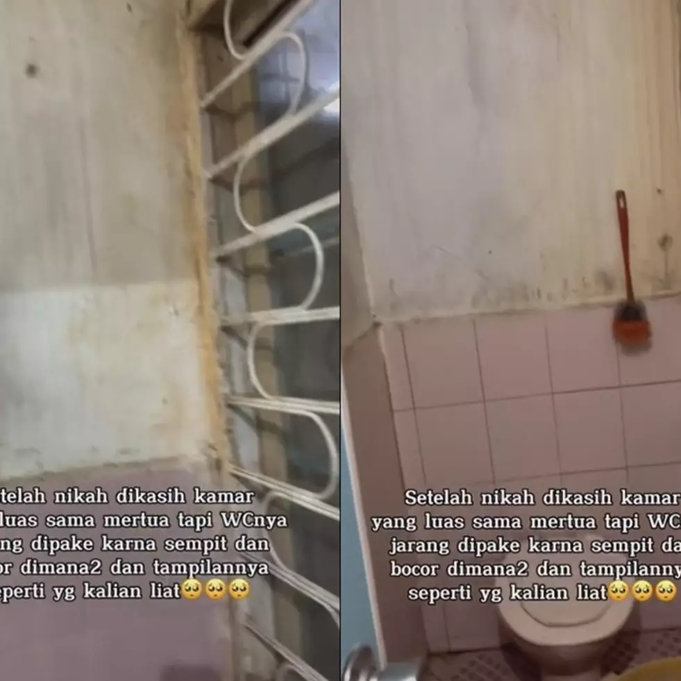 9 Potret kamar mandi buluk di rumah mertua disulap apik ala hotel, inovasi kuli bangunannya kreatif