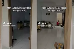Bikin hunian tipe 36 jadi mewah, 11 potret renovasi rumah jadi serba putih dan emas ini bikin mupeng