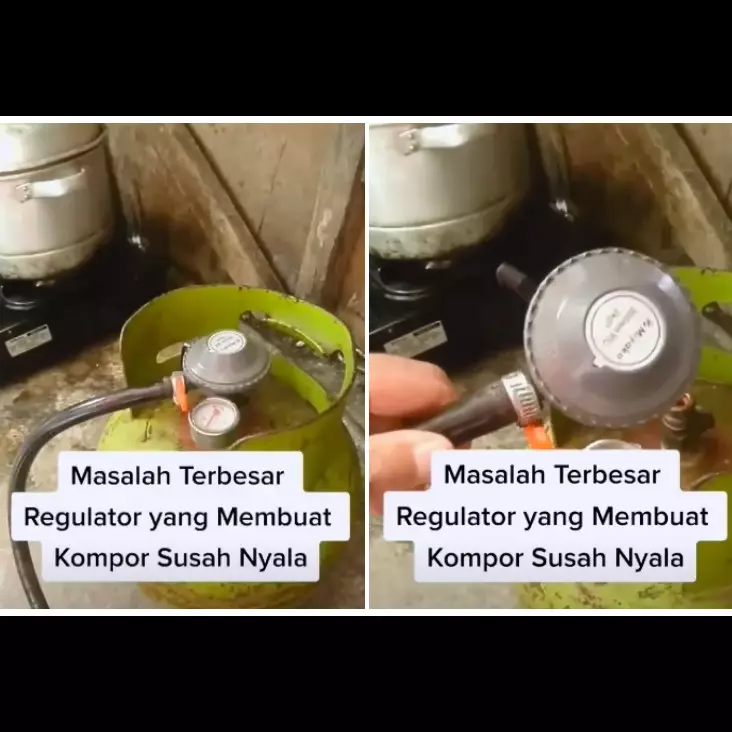 Tanpa tusuk gigi, ini cara mudah mengatasi regulator gas yang mampet cuma pakai 1 alat sederhana