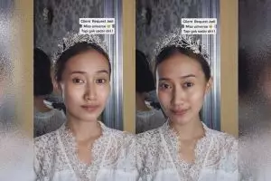 Wanita dimakeup MUA biar bak Miss Universe, hasilnya alih-alih mirip malah seperti Sara Wijayanto