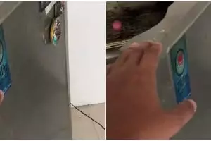 Penampakan dalam kulkas berisi daging kurban ditinggal dalam keadaan mati 1 tahun ini bikin geli abis