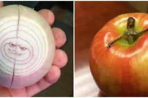 11 Potret lucu kebetulan pada makanan ini bikin ngucek mata, bentuknya absurd pol