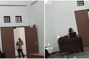 Momen kocak mahasiswa pas telat ini bikin nggak habis pikir, lakukan hal tak terduga