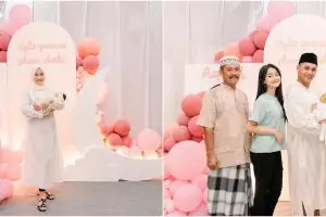 9 Momen Yeni Inka gelar aqiqah anak pertama, pesona sang adik bikin salah fokus