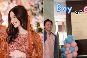 11 Momen pengajian 4 bulan kehamilan Sabrina istri Belva Devara, penuh haru dan khidmat