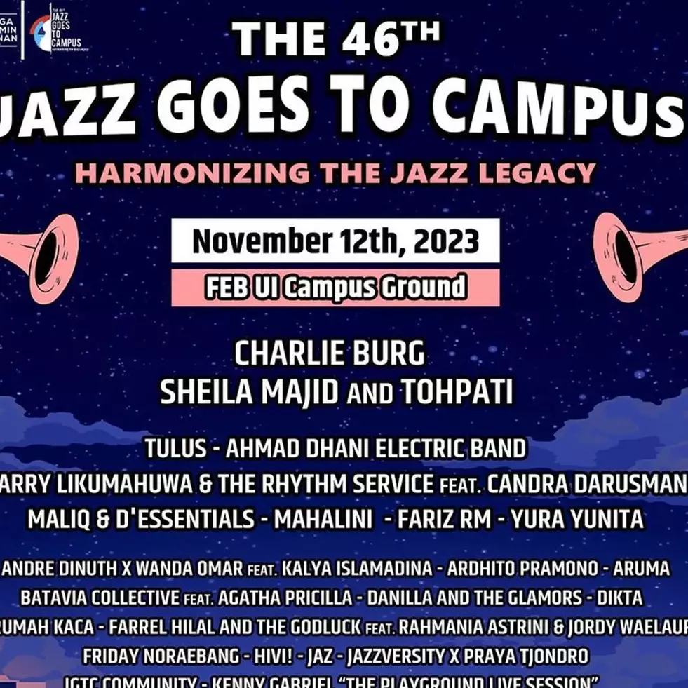 Jazz Goes to Campus ke-46 siap digelar, suguhkan kolaborasi spesial Sheila Majid dan Tohpati