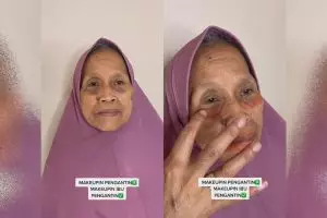 Bikin bingung siapa yang mau nikah, ibu manten dirias manglingi ini dikira mau nyaingi pengantin