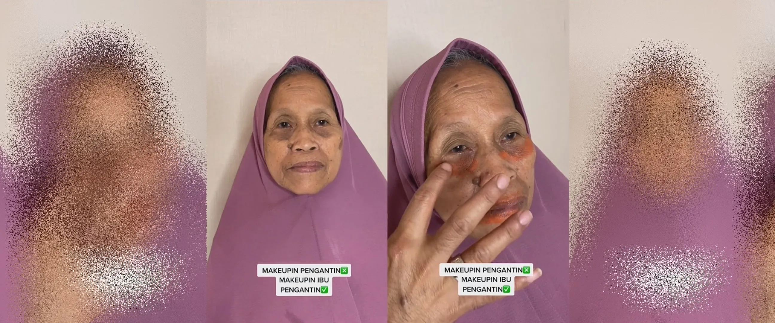 Bikin bingung siapa yang mau nikah, ibu manten dirias manglingi ini dikira mau nyaingi pengantin