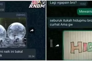 11 Chat lucu random dari teman ini bikin yang baca pengin jadi introvert seumur hidup