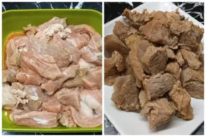 Cukup pakai 2 bahan, begini cara merebus daging sapi agar empuk dalam 17 menit walau tanpa presto