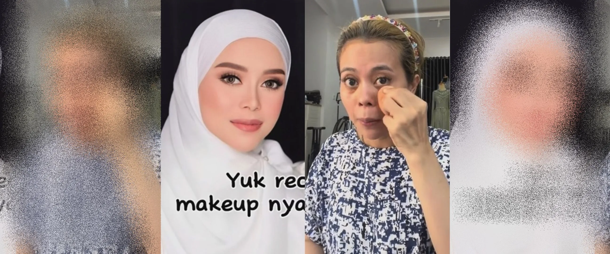 MUA mirip Lesty Kejora recreate makeup sang biduan, alih-alih bak kembarannya malah mirip seleb ini