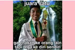 11 Potret kocak meme juara satu ini nyindir abis, bacanya bikin nyengir sekaligus galau