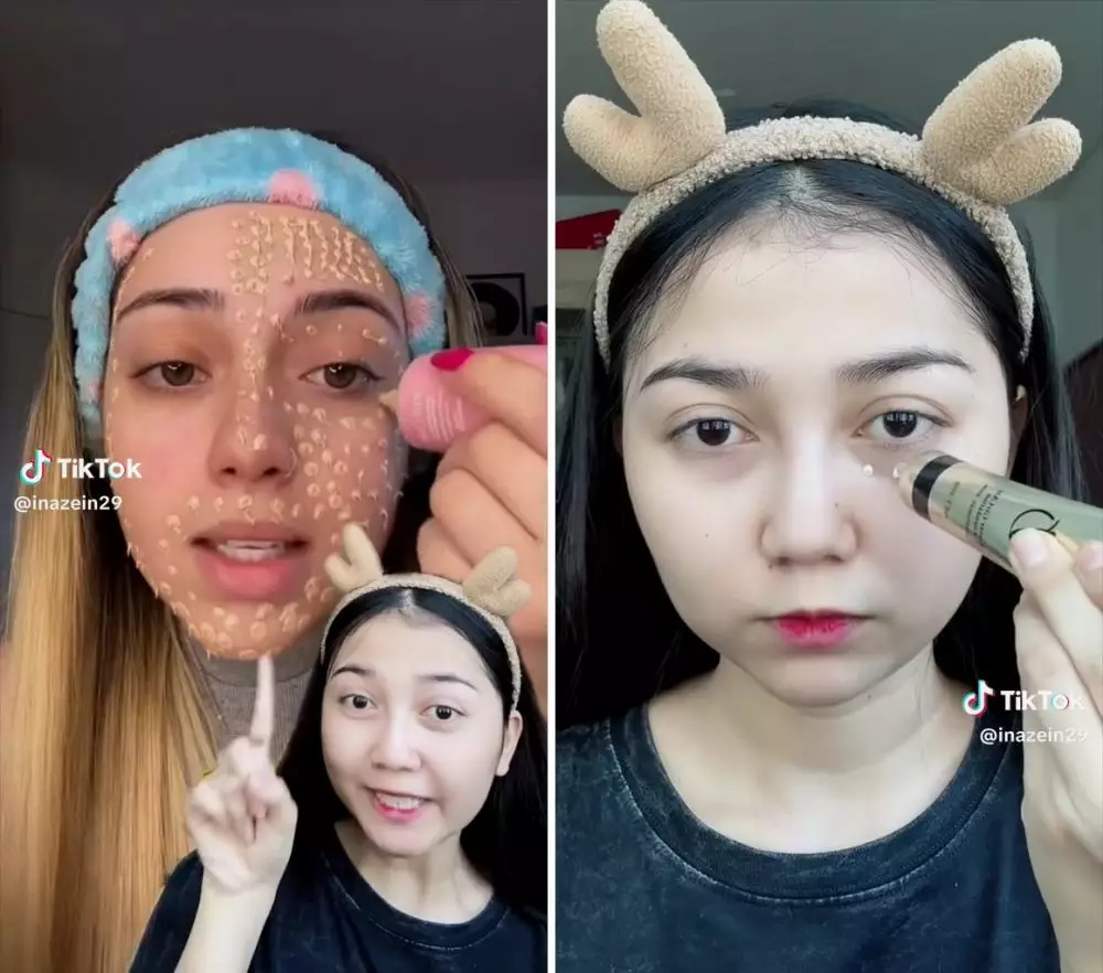 makeup challenge gagal © TikTok