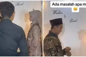 Momen wanita perlihatkan wajah cemberut saat dilamar ini banjir sorotan, penyebabnya tuai perdebatan