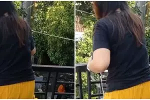 Life hack anak kos malas turun ke lantai 1 saat jemput makanan dari ojol ini cocok buat kaum mager