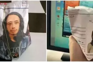 11 Potret kocak kemasan nasi bungkus ini ada wajah orang, lihatnya bikin awkward