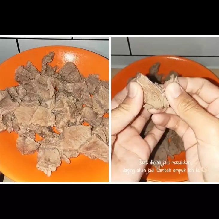 Tanpa panci presto atau ditambah baking soda, ini trik merebus daging agar empuk pakai 1 bahan dapur