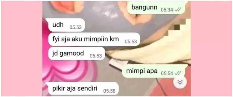 Nggak ada angin nggak ada hujan, 11 chat lucu pacar tiba-tiba ngambek ini bikin pusing tujuh keliling